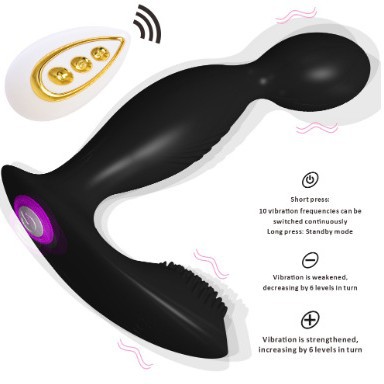 Smart Remote-Controlled Posterior Massage Device – Ergonomic Design for Discreet Body Exploration