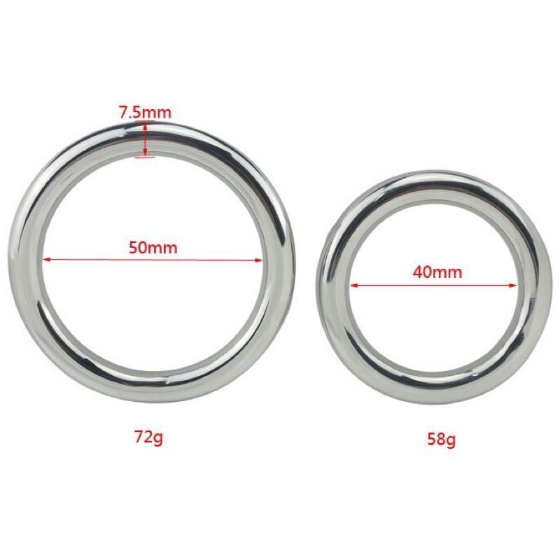 Metal stainless steel lock ring, ring, dildo ring, rooster lock ring, penis ring, men's small, medium, large, adult charm